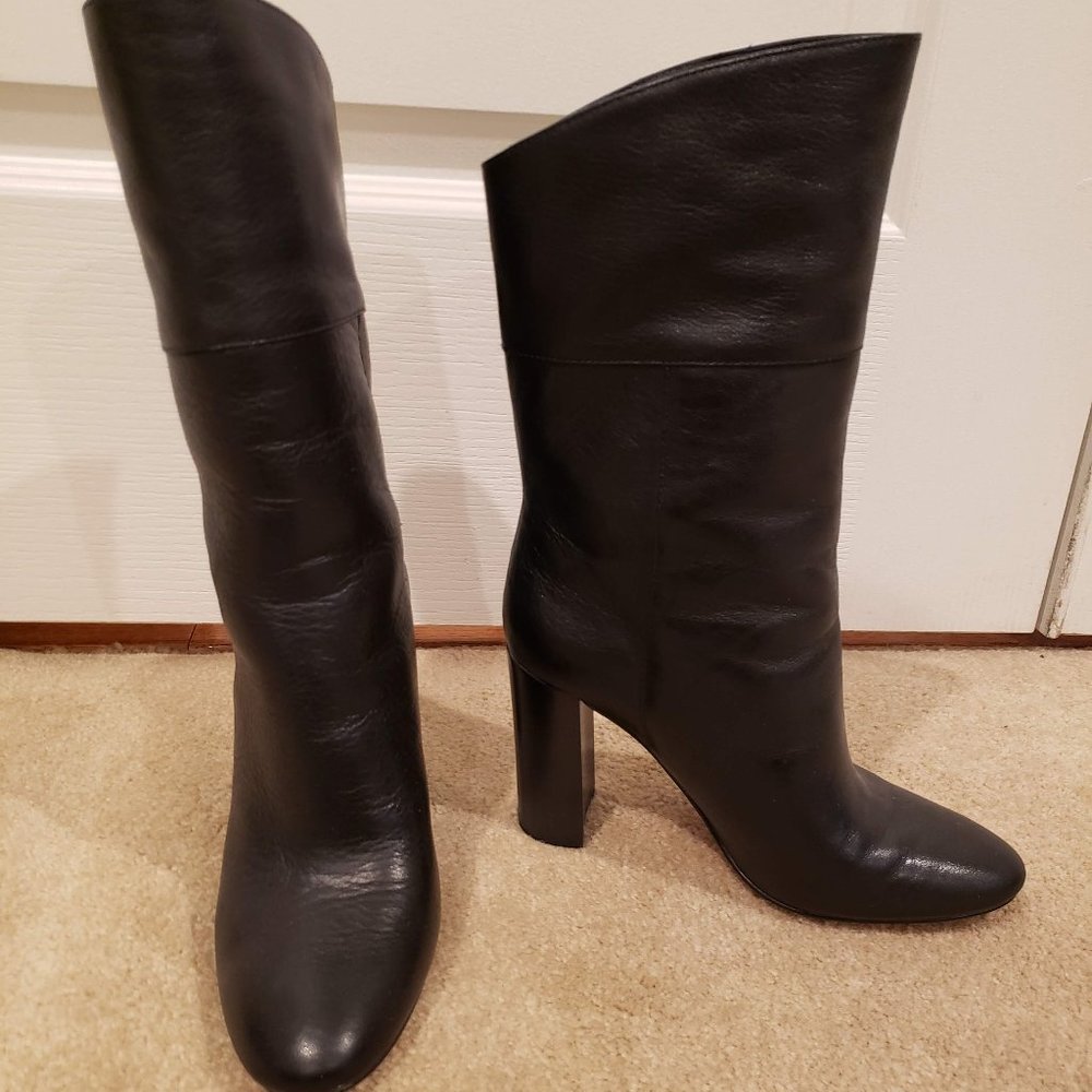 J Crew Mid Shaft boots. Size 5.5M